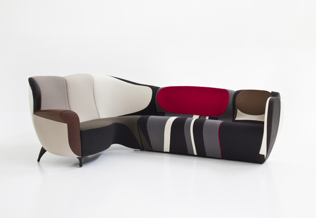 Un sillón de la colección Metamofosi, de Martino Gamper. Fuente: Design Boom
