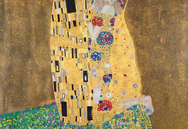 The Kiss (Lovers), 1907 - 1908. Gustav Klimt. Fuente: Belvedere Website