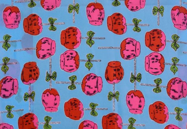 Textiles created by Andy Warhol. Photo: Dovecot Studios Website