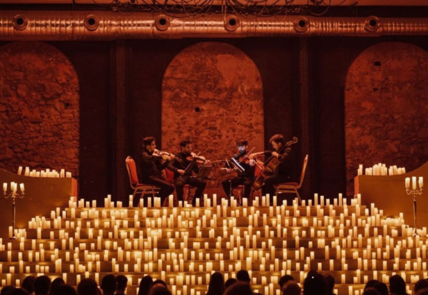 Vistazo a uno de los conciertos de Candlelight. Fuente: Candlelight Concerts by Fever Instagram