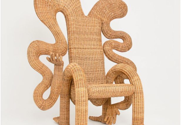 As cadeiras antropomórficas de Chris Wolston. Foto: IG Chris Wolston