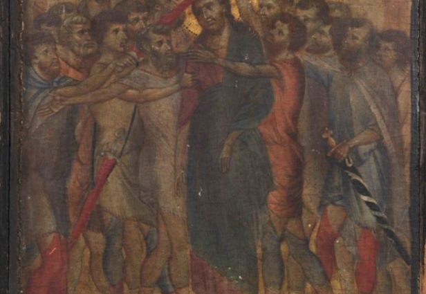 Vistazo a The Mocking of Christ. Cimabue. Foto: Artnet