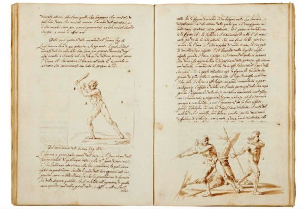 Vistazo al “Tratado de la Pintura”, de Leonardo da Vinci. Foto: ArtNet