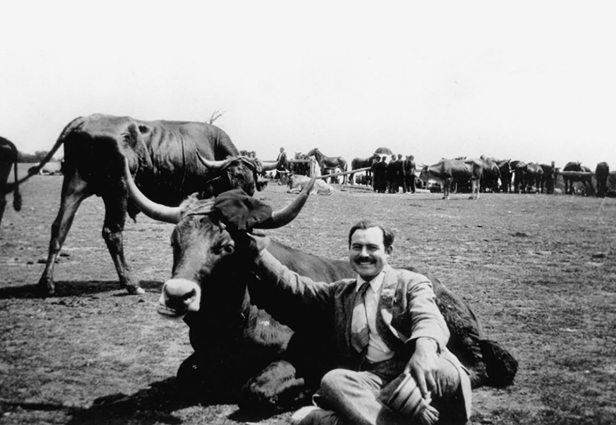 Spanyolország és a bikák, Hemingway legnagyobb inspirációi. Fotó: Ernest Hemingway Collection