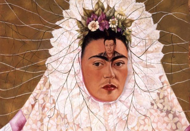 Aklımda Diego (Tehuana olarak Otoportre), 1943. Frida Kahlo. Fotoğraf: ArtNet