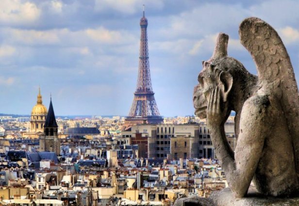 Gárgolas de la Catedral de Notre Dame de París. Fuente: El Universal 