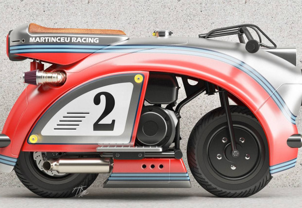 Martinceu Racing di Toropriant Moto Designs. Fonte: YANKO Design