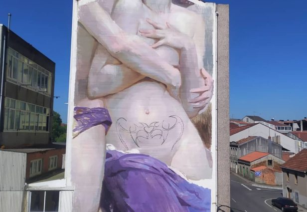 Muurskildery gemaak deur die stedelike kunstenaar Iván Floro. Bron: Iván Floro Instagram