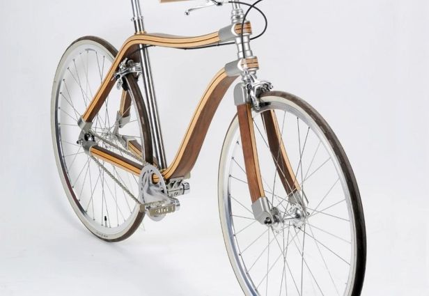 Discover the Moccle Wooden Bicycle. Fuente: Icreatived