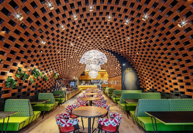 Nando’s Peckham: ganador del Restaurant & Bar Design Awards 2020. FOTO: restaurantandbardesignawards.com