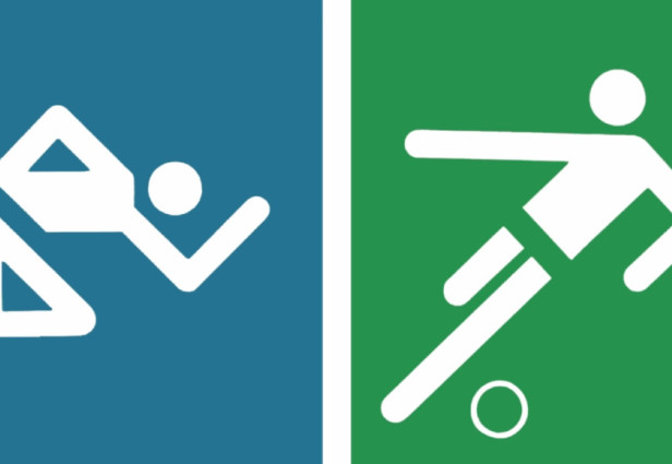 Aicher invented the sports pictograms popularized at the 1972 Munich Olympics. Source: Red Latinoamericana de Diseño