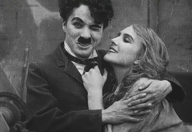 Edna Purviance y Charlie Chaplin. Fuente: Power Pop