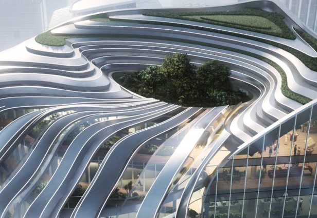 Vistazo al complejo que PH Alpha Design construye en Guangdong, China. Fuente: PH Alpha Design