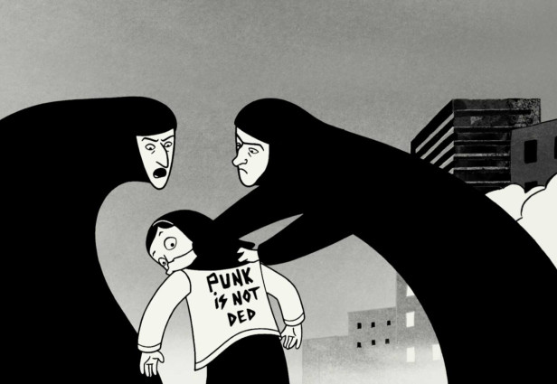 Fotograma de la película 'Persépolis' inspirada en la novela gráfica homónima de la escritora Marjane Satrapi. FOTO: Staff Fahrenheit 