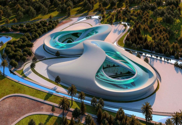 Vistazo a la propuesta hecha por Sayeh Architecture Studio para el nuevo Museo Porsche. Fuente: Amazing Architecture