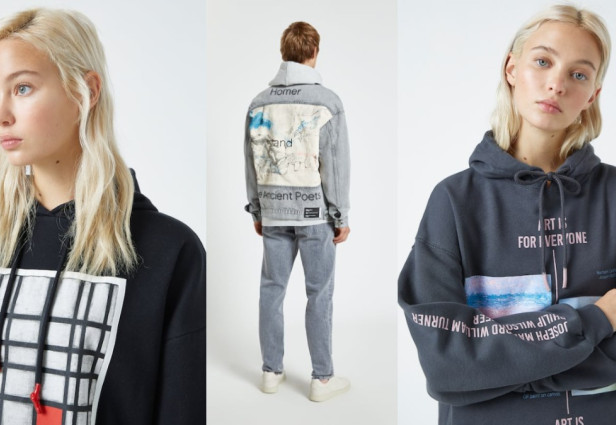 La nueva campaña 'Because art is for everyone' es un homenaje al arte moderno. FOTO: pull&bear.com