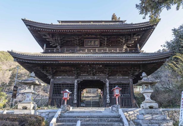 Daizenji, rypäleille ja viinille omistettu buddhalainen temppeli. Kuva: Cultural Properties Digital