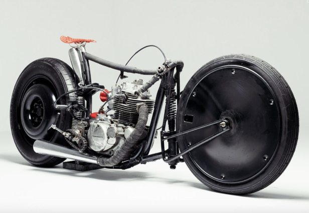 Vistazo a The Sprinter, motocicleta conceptual concebida por Valen Zhou Fuente: Bike Exif