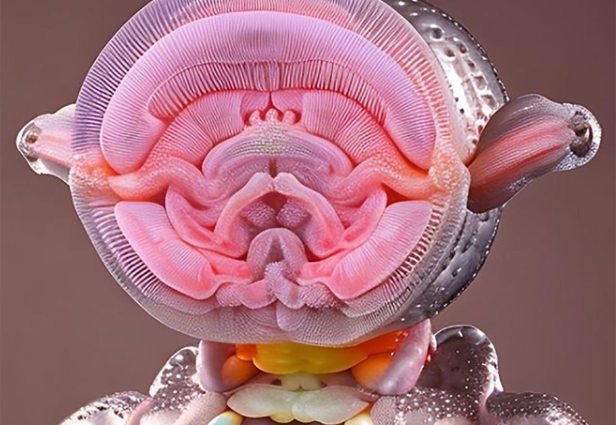 Le stranissime creature 3D di Chris Hoffmann. Foto: UglyStupidHonest