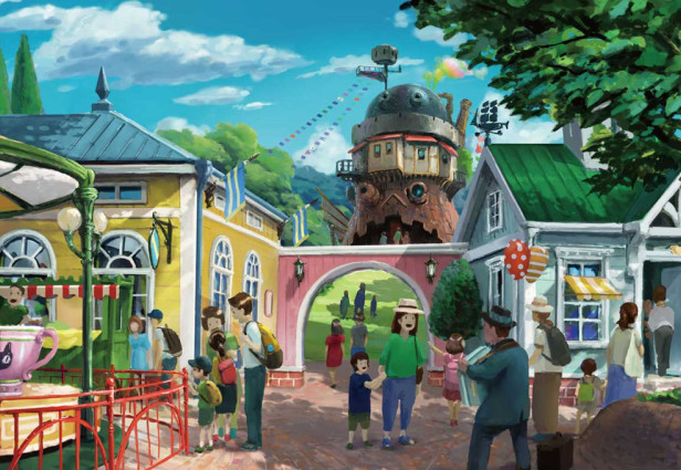 Élvezze a Vagabond-kastélyt, a Totorót és még sok mást a Ghibli Parkban. Fotó: Ghibli Park
