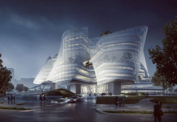 A look at the Xinhee Design Center in Xiamen, China. Photo: Archello