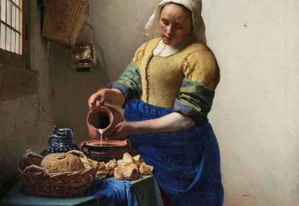 La lechera, pintura hecha por Johannes Vermeer, fue adquirida por Maria de Knuijt. Foto: Rijksmuseum 