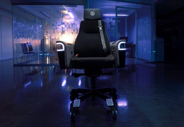 Volkswagen crea questa sedia da ufficio maneggevole. Foto:
