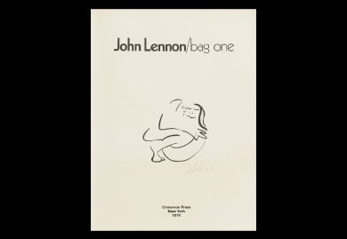 John Lennon se tekeninge wat sy minder bekende sy weerspieël het
