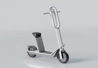 Vistazo a Beam, una solución de movilidad inteligente. Foto: Yanko Design