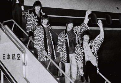 They filter unpublished video of The Beatles recorded by the Japanese police. Photo: japantimes.com