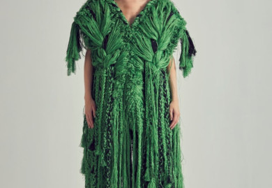 베아트리체 스텐마크가 만든 의복. 출처: Textilhögskolan 웹사이트