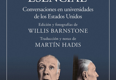 보르헤스. 필수적인 미스터리. Jorge Luis Borges의 미국 대학에서의 대화. 사진: 의례
