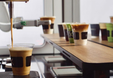 El barista robot será capaz de ofrecer varios tipos de bebidas calientes y frías