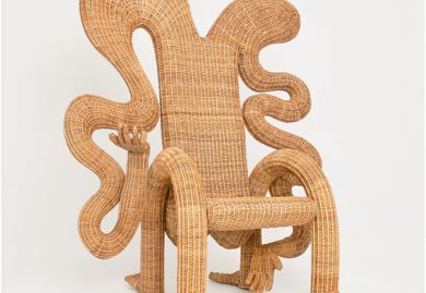 Chris Wolston's anthropomorphic chairs. Photo: IG Chris Wolston