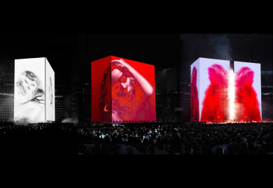 Beyoncé: Formation Worl Stadium Tour 2016. Fuente: Es Devlin Website