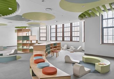 Marygrove Elementary is located on a historic campus. Photo: Dezeen