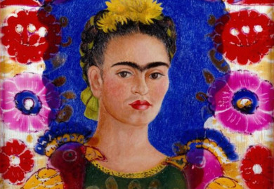 Frida Kahlo, The Frame, 1938. Lähde: Center Pompidou