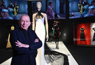 Katso näyttely Elokuva ja muoti. Kirjailija: Jean-Paul Gaultier Lähde: bcnfashionpress Instagram