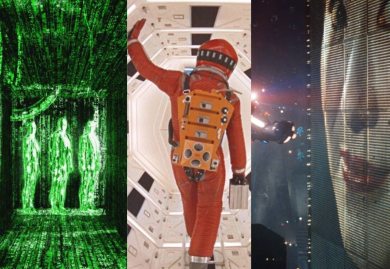 Matrix, Space Odyssey et Blade Runner. Photo : tirée de divers sites Internet