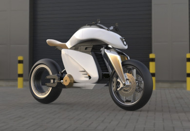 Vistazo a Model-Z, moto conceptual creada por Yen Chi Chang. Fuente: autoevolution