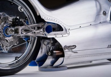 La Majestic 2029 es una motocicleta futurista diseñada en 3D