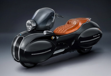 Golden Age, lo scooter BMW ispirato all'Art Déco. FOTO: Yanko Design