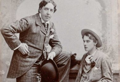 오스카 와일드와 알프레드 더글러스 경, 1893년 XNUMX월. 사진: Wikimedia