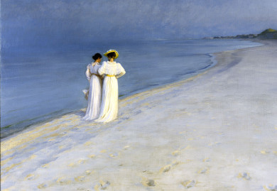 Summer Evening on Skagen's South Beach (1893). Source: Skagens Museum