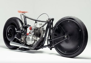 Un aperçu du Sprinter, une moto concept conçue par Valen Zhou Source : Bike Exif