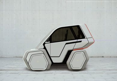 Lo mejor en movilidad: UILA, el carro eléctrico impreso en 3D. Foto:  3D Printing Industry Awards 2022.