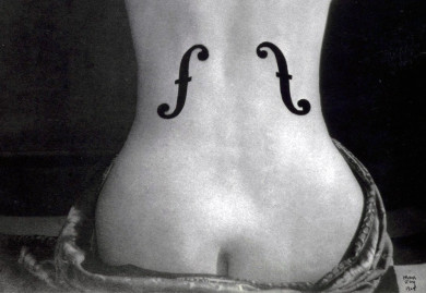 Le Violon d'Ingres (1924) by Man Ray. Source: Valutazione Arte