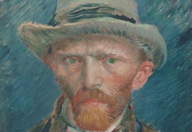 Selvportrett, 1887. Vincent Van Gogh. Foto: Kunstavisen