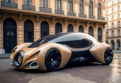 Timber eCar. Vincent Callebaut. Foto: Vincent Callebaut Website