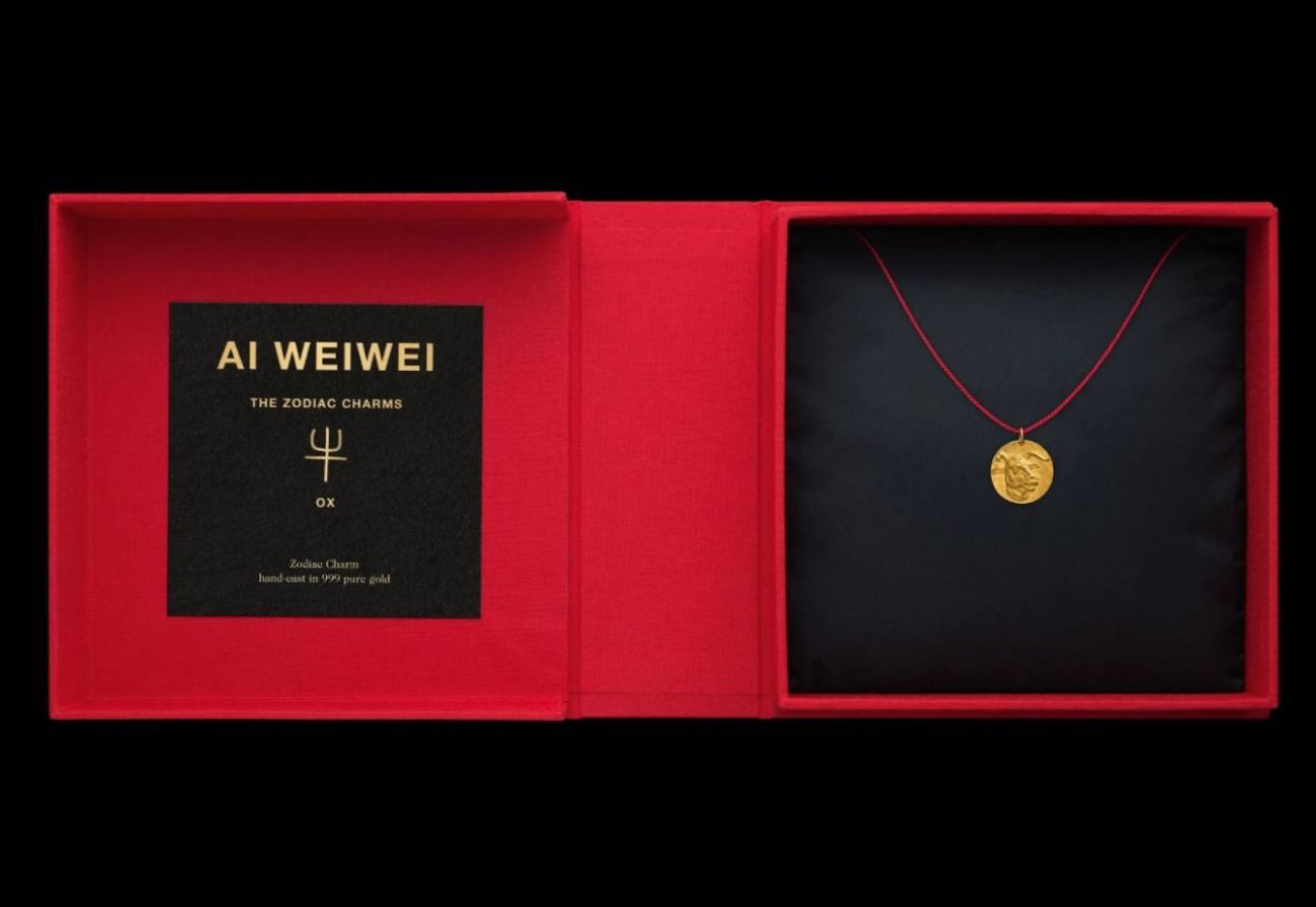 A look at the jewelry Ai Weiwei created in gold. Photo: TASCHEN